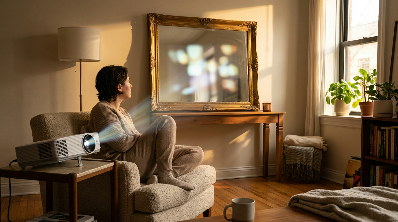 Can You Use a Mirror as a Projector Screen?