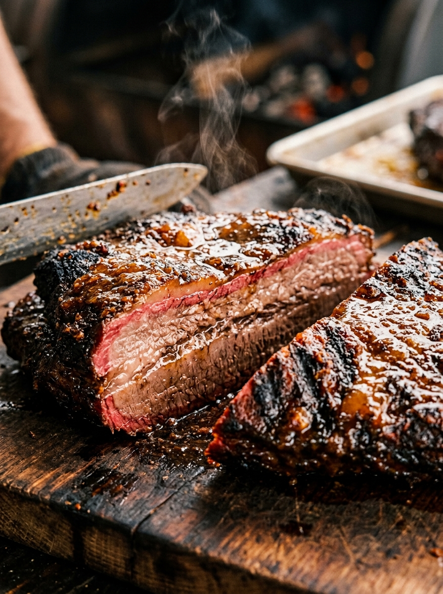 Building Fire for Smoking Meat: Pitmaster Secrets closeup detail