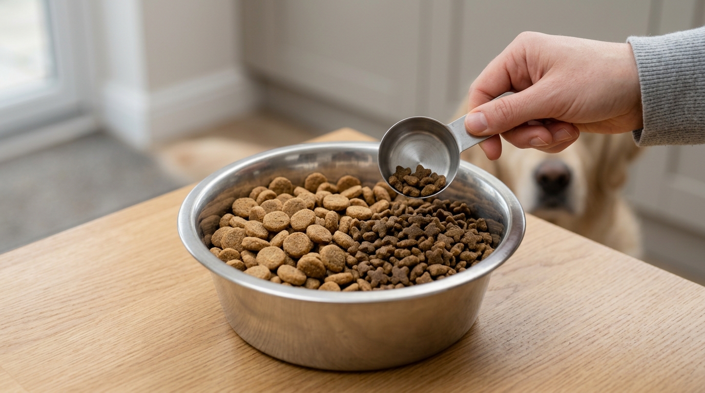 What Percentage to Use When Transitioning Dog Food