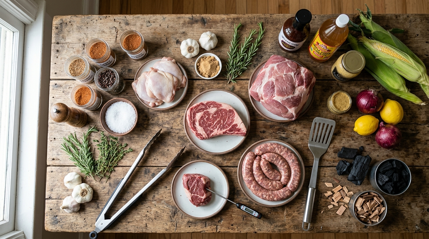 Internal Temperature Guide for Grilling: Master Every Meat ingredients