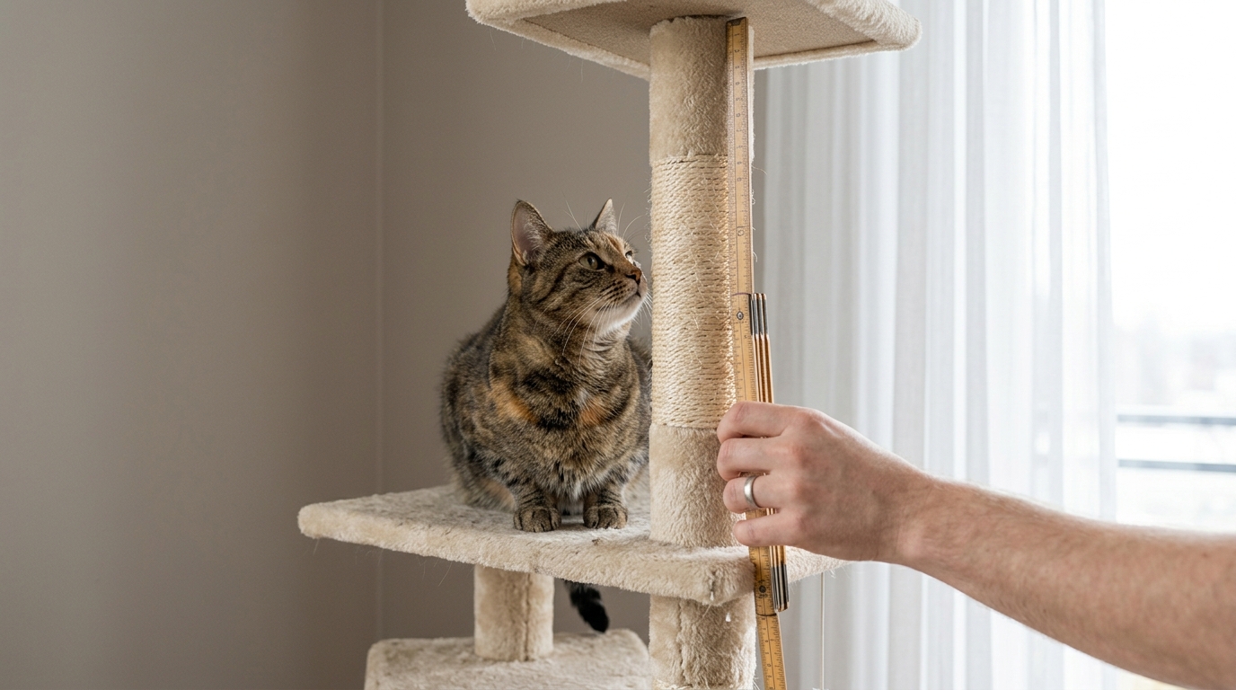 How Tall Should a Cat Tower Be? Safe Height Guide