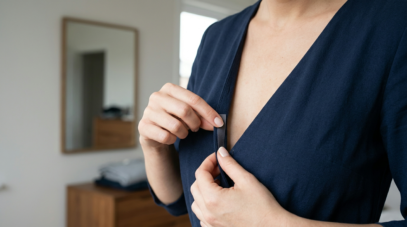 Deep V-Neck Dress: Easy Fixes and Styling Tips