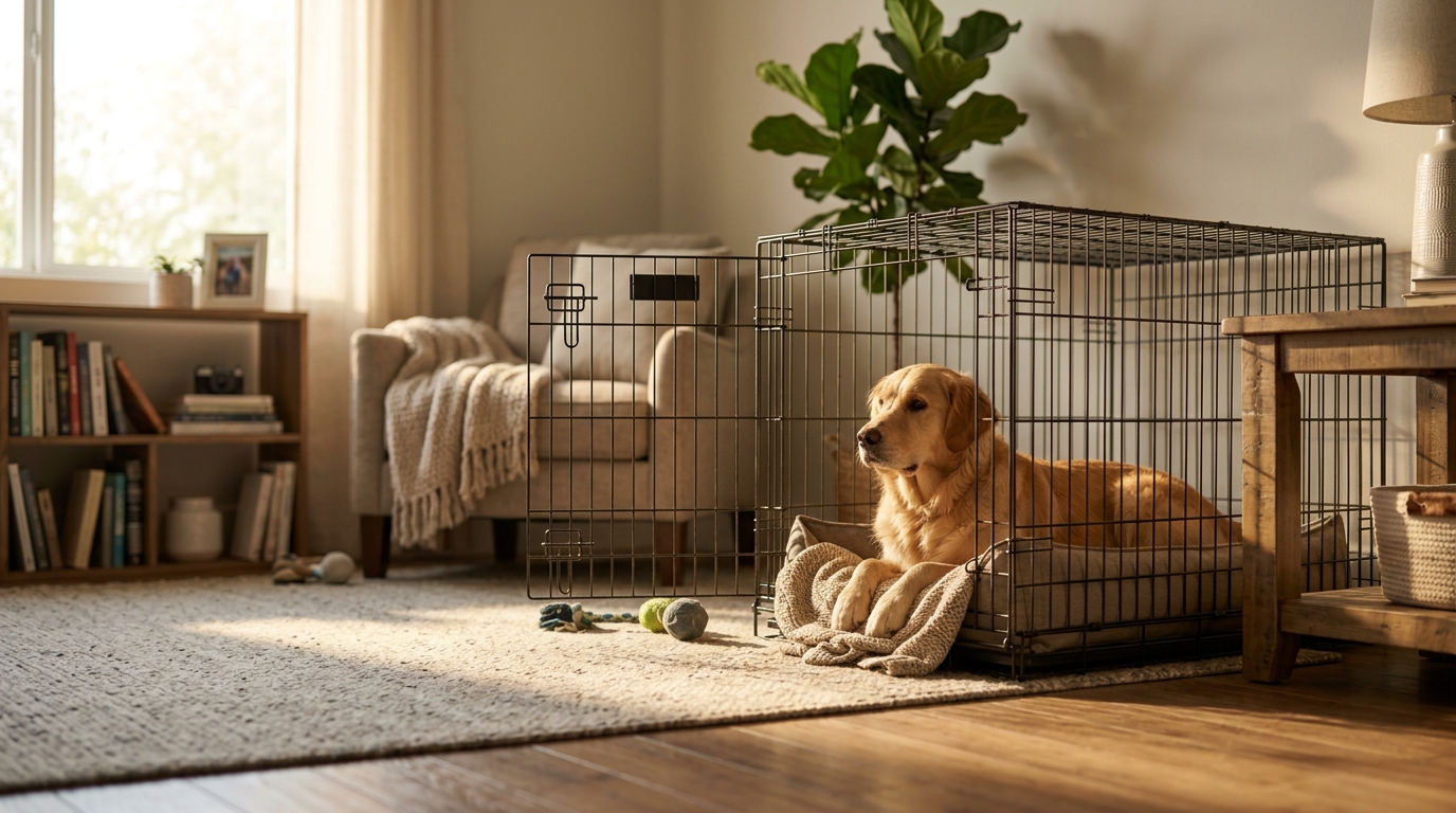 Should You Crate Train Your Dog? Pros, Cons & Tips