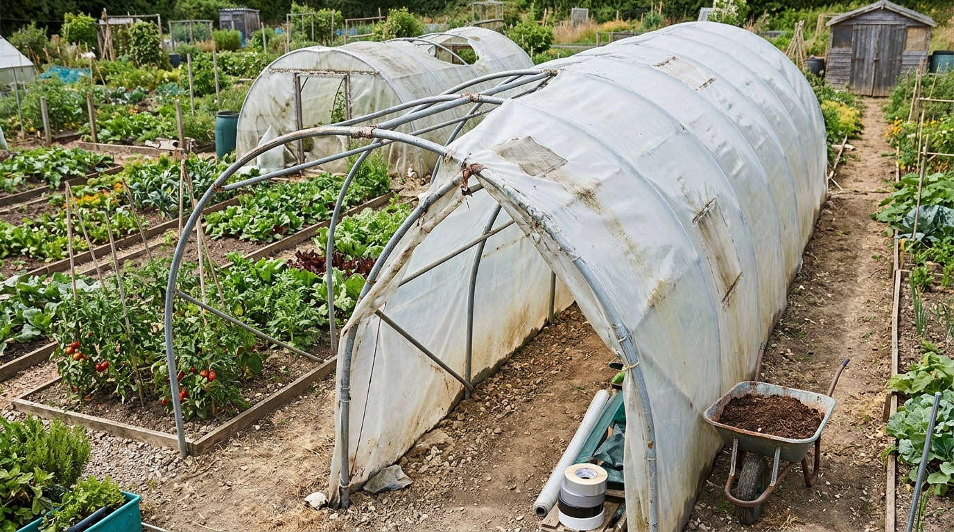 How Long Do Tunnel Greenhouses Last? Cover & Frame