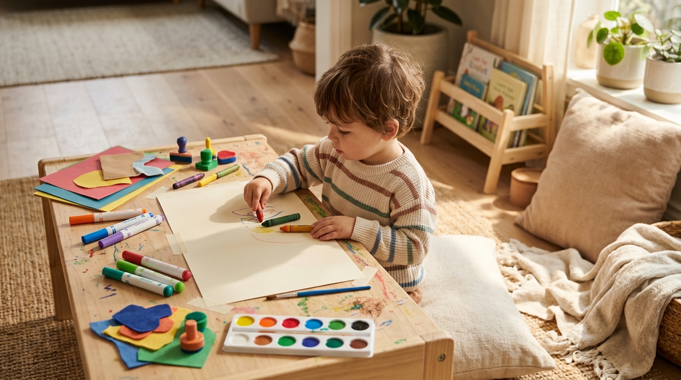 Good Craft Items for Toddlers: Easy Starter Supplies