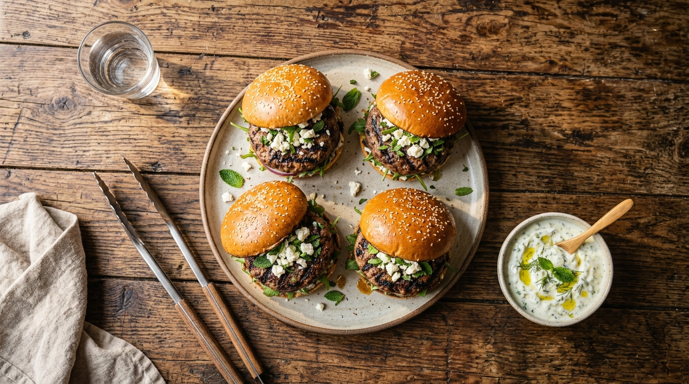 Grilled Lamb Burger Recipe: Bold, Juicy & Perfect