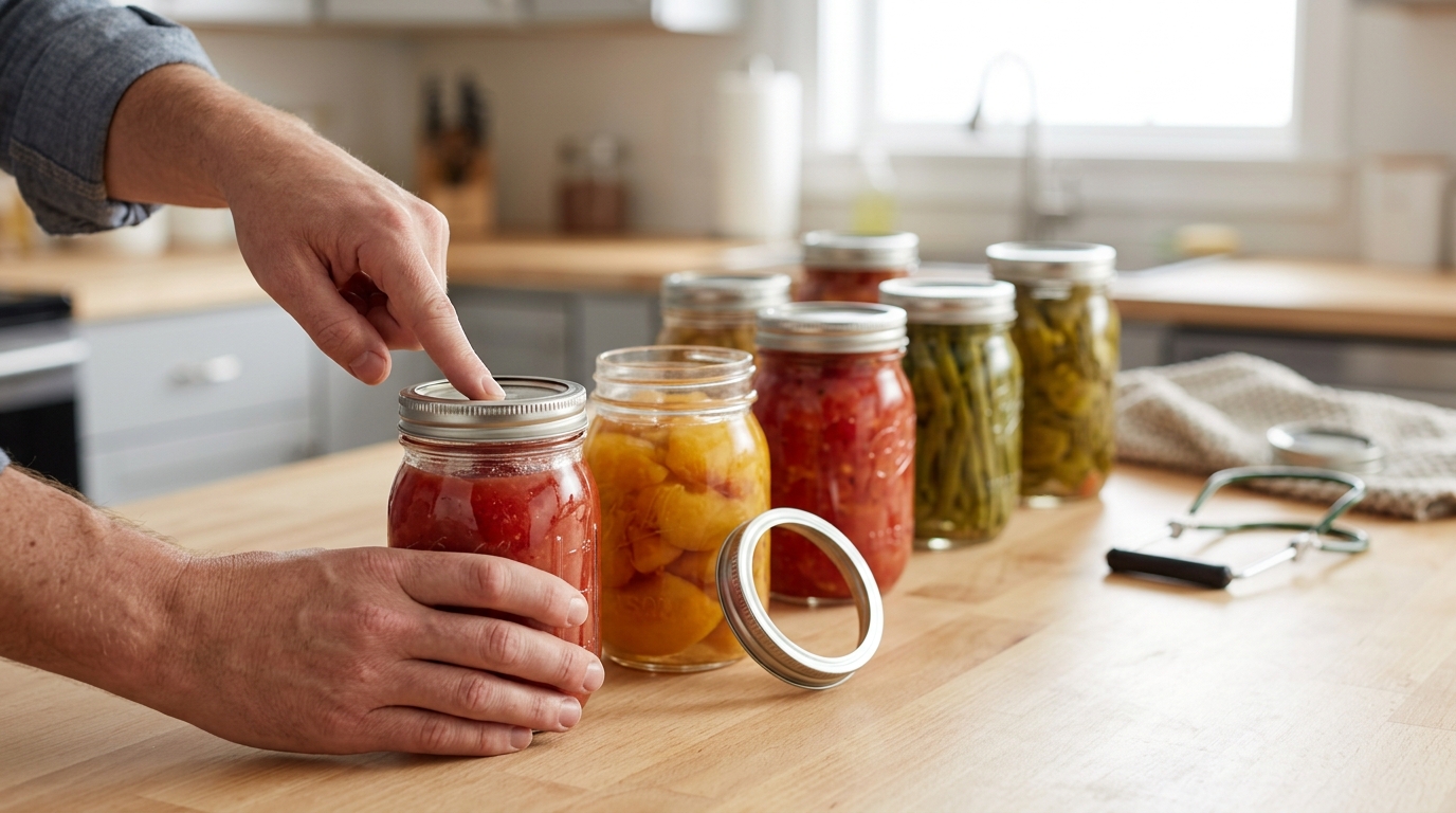 How to Tell If Mason Jars Are Sealed: 3 Lid Checks