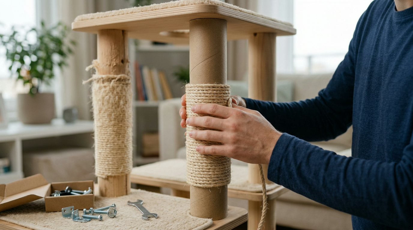 Cat Tower Replacement Parts: What Can You Fix?