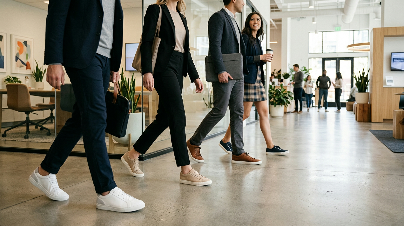 Office-Appropriate Sneakers: What to Wear to Work