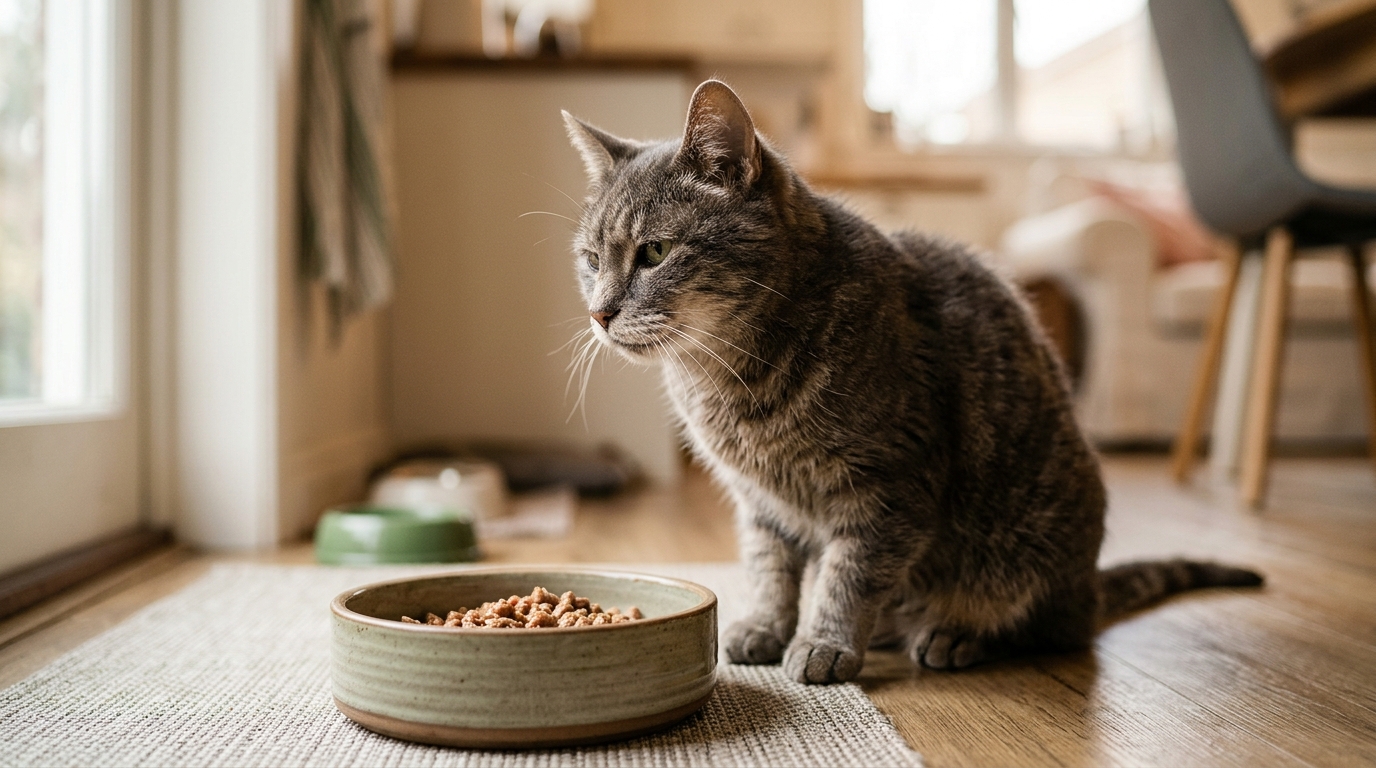 Senior Cat Eating Less? When to Call the Vet