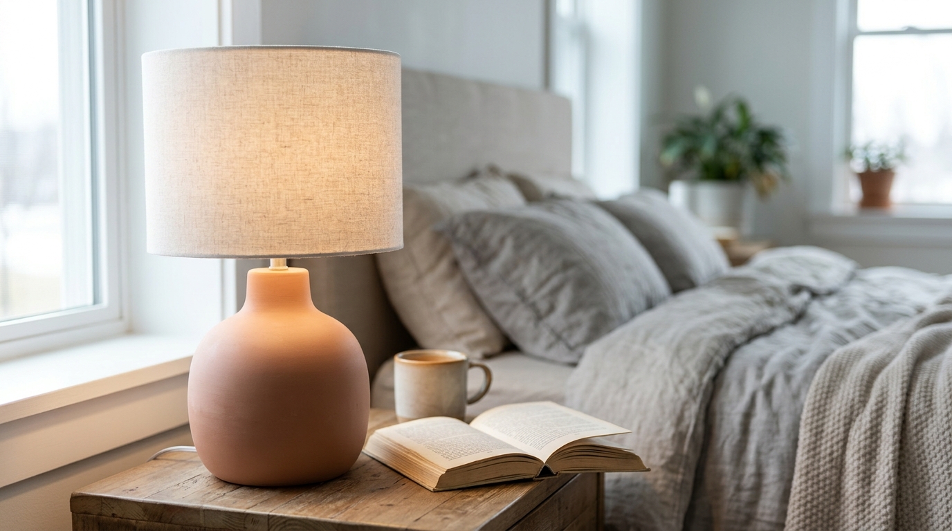 Trending Bedside Lamps: Soft Shapes and Warm Light