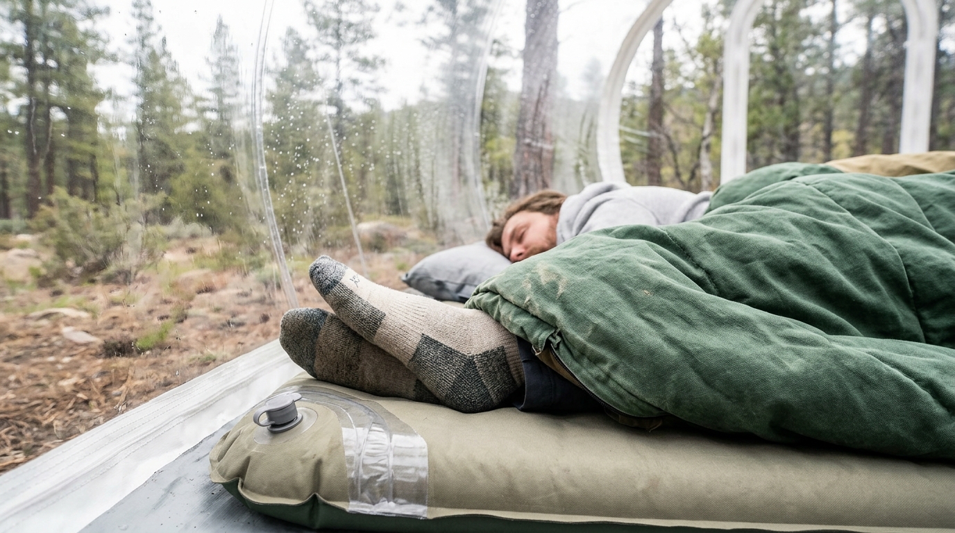 Can You Sleep in a Bubble Tent? What to Know
