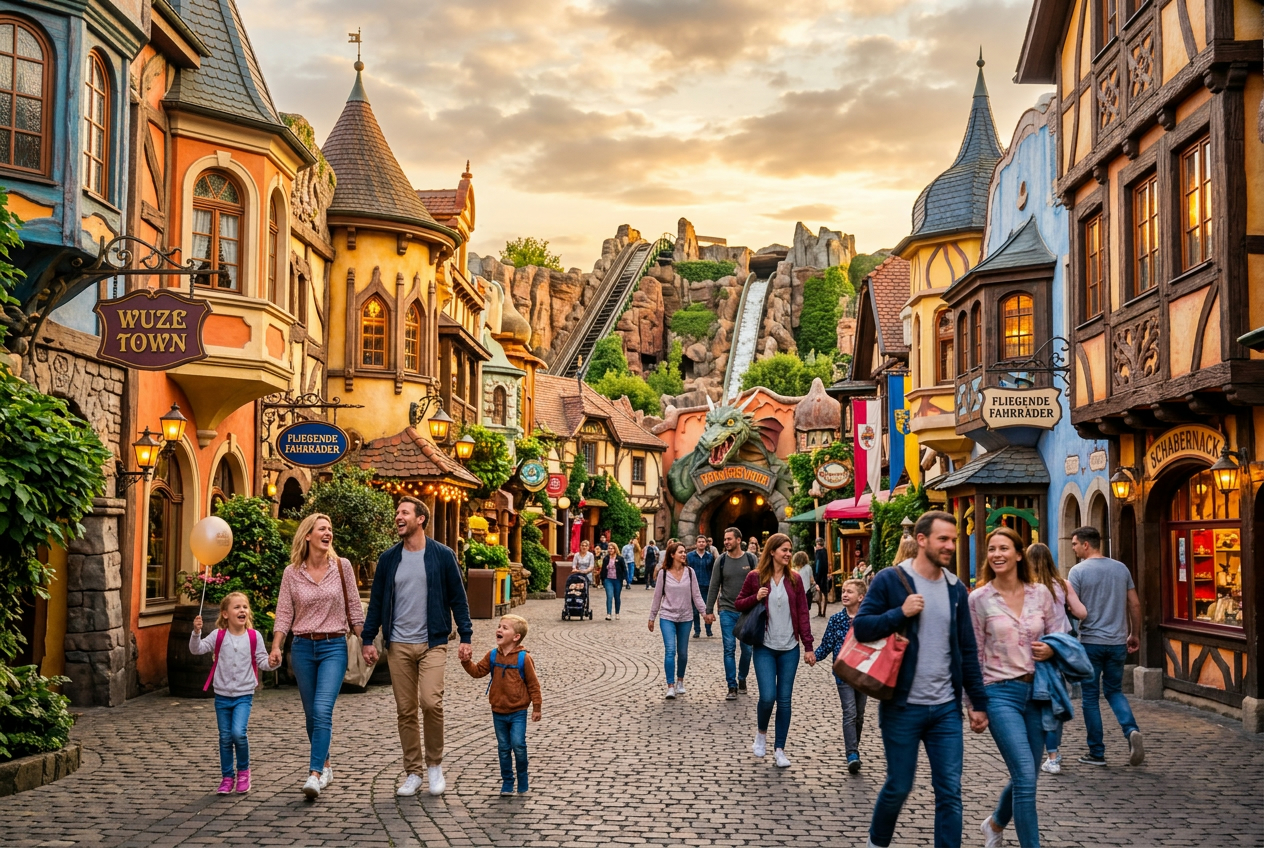 Günstig in Phantasialand: Spar-Tipps für Familien