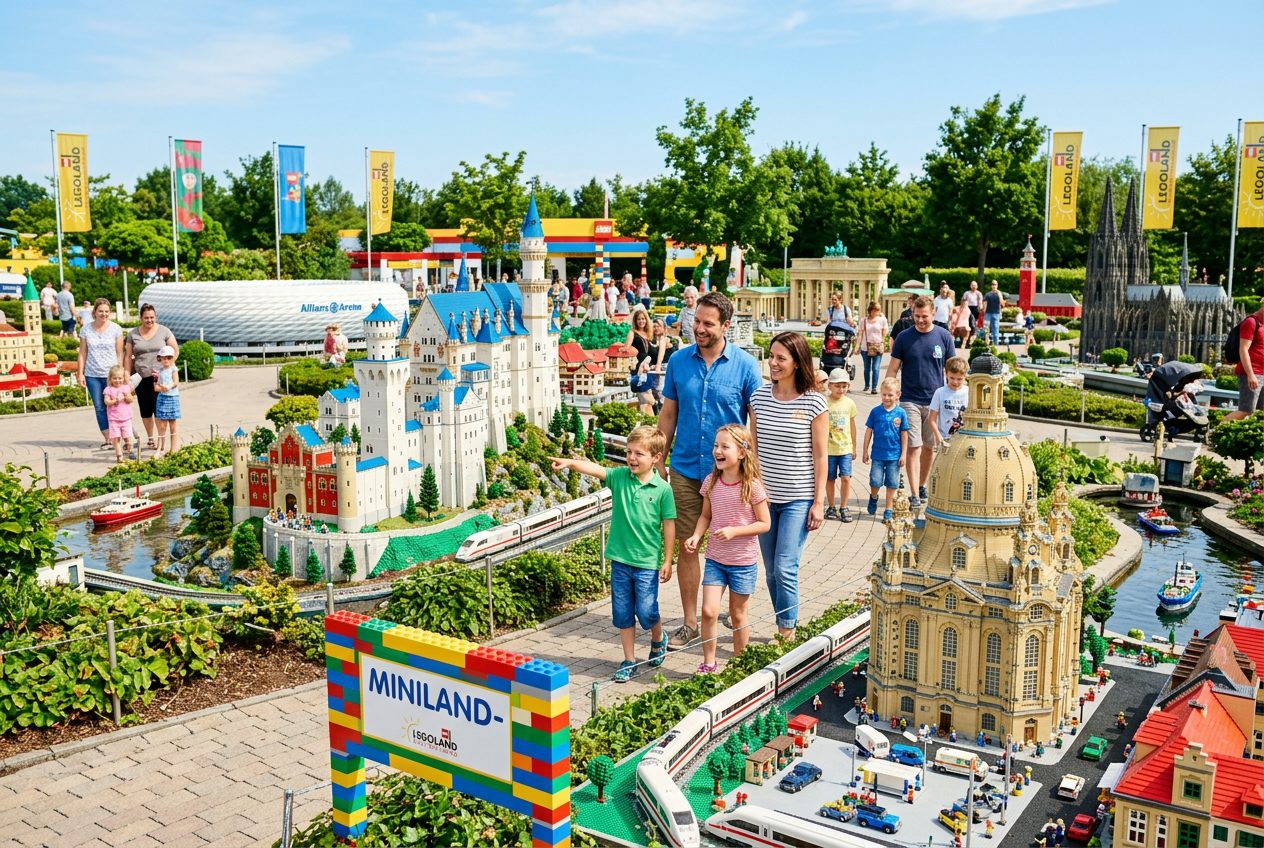 LEGOLAND Deutschland bunte LEGO-Welt