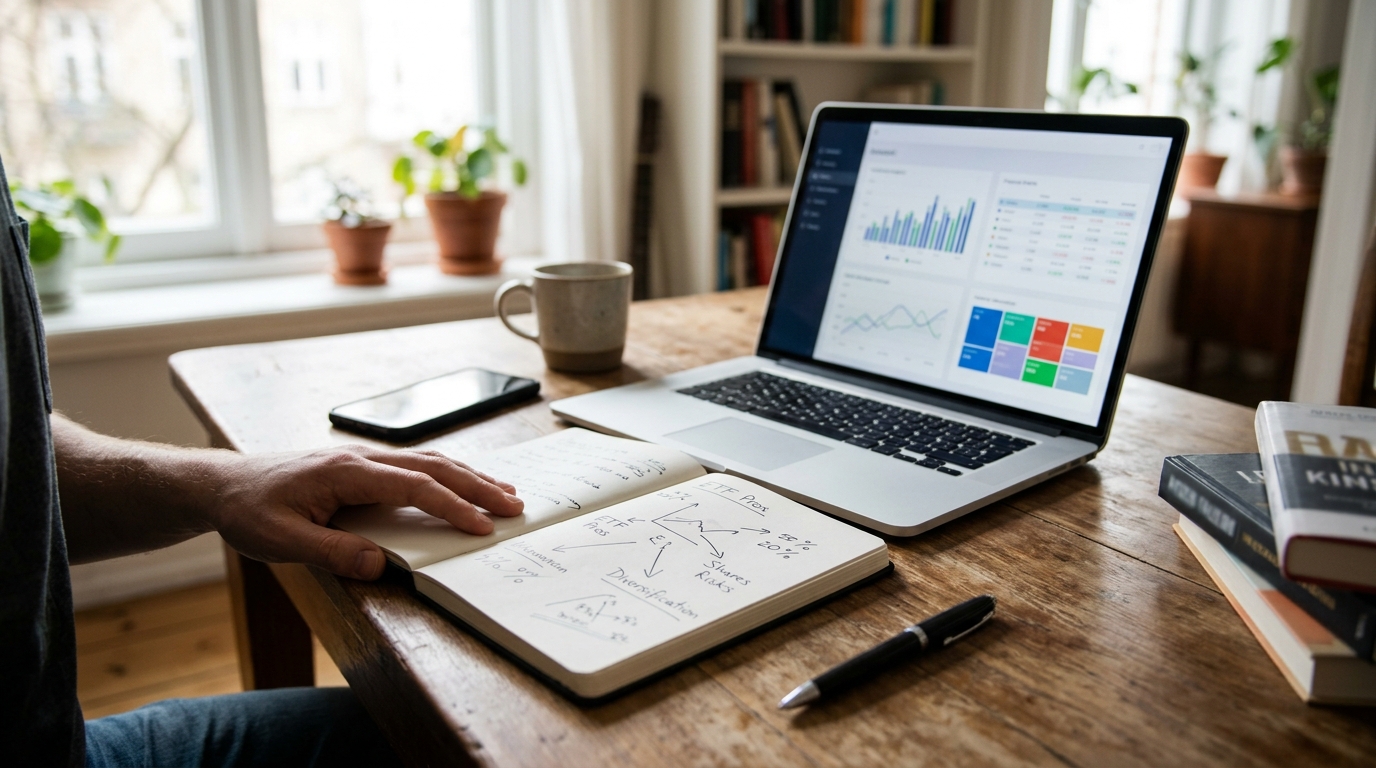 What Should Beginners Trade First? Shares vs. ETFs
