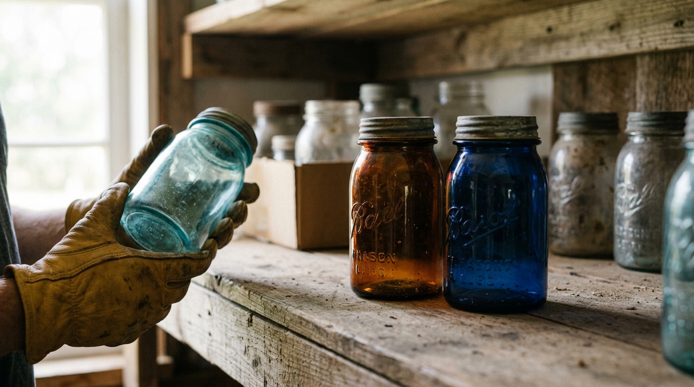 What Is the Rarest Mason Jar? Value & Identification