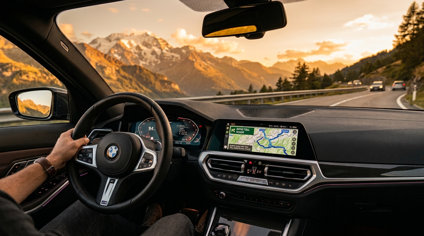 Route planen ohne Mautfallen