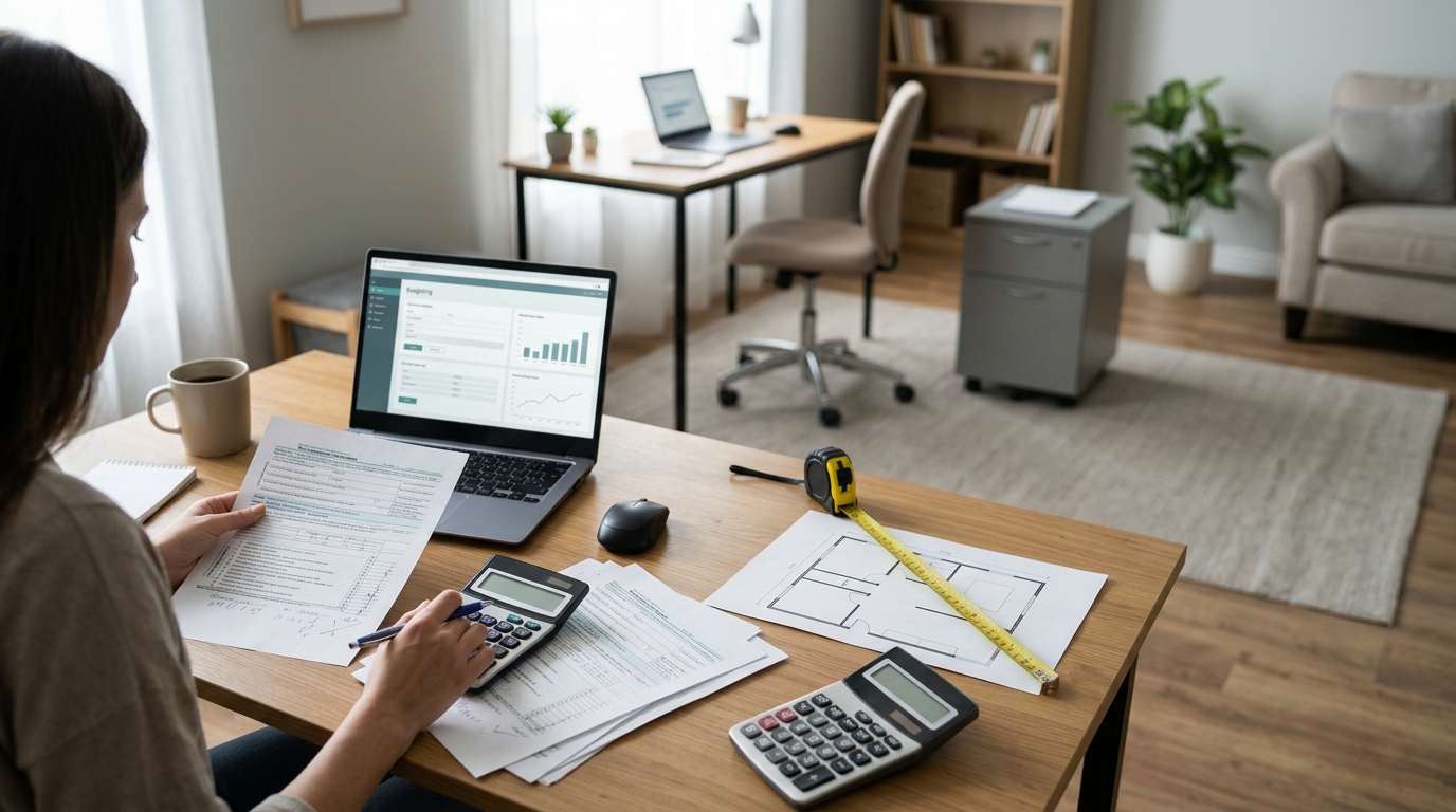 How Much of a Home Office Is Tax Deductible?