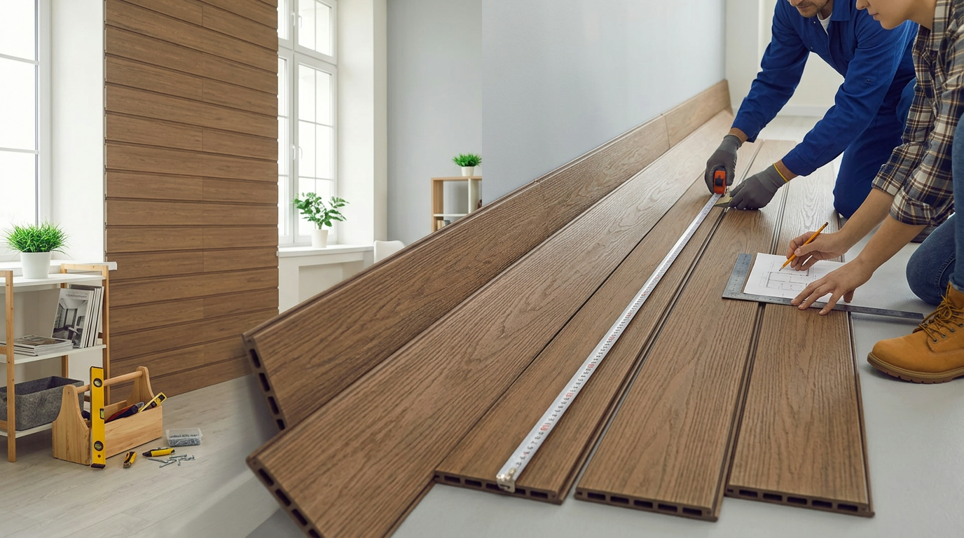 WPC Wall Panel Sizes: Sheets, Widths & Coverage