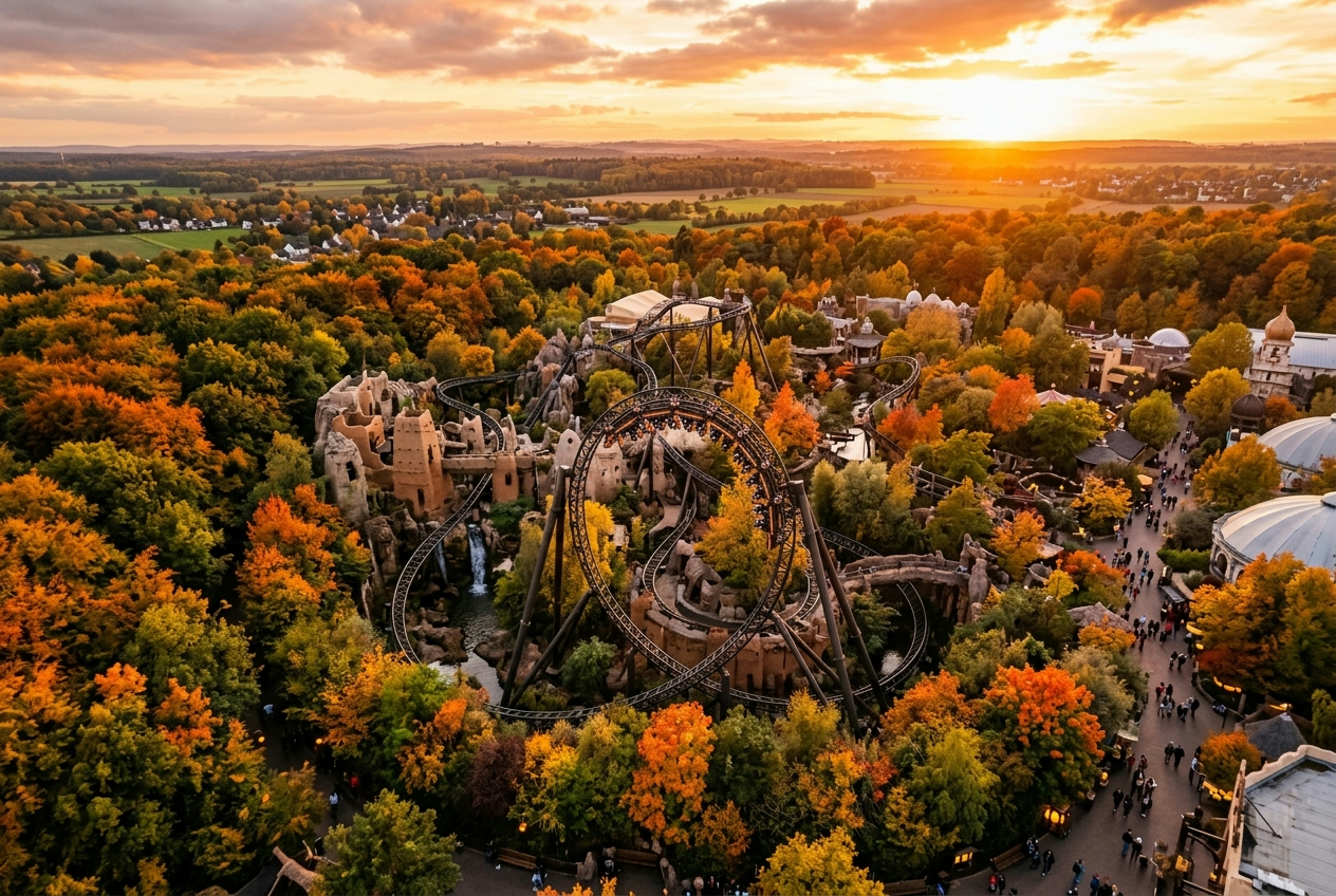 Beste Reisezeit für Phantasialand