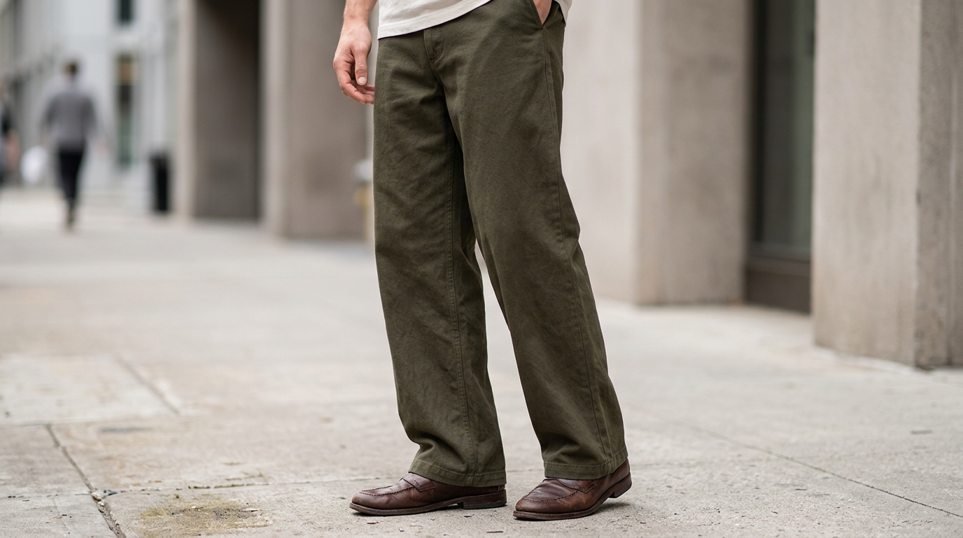 Men's Pants Trends 2026: Relaxed, Wide-Leg Styles