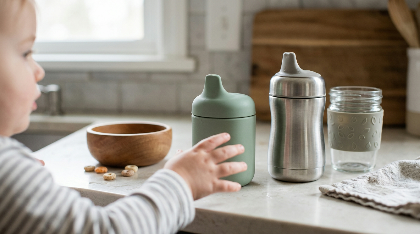 Safest Sippy Cup Materials: Silicone, Steel & More