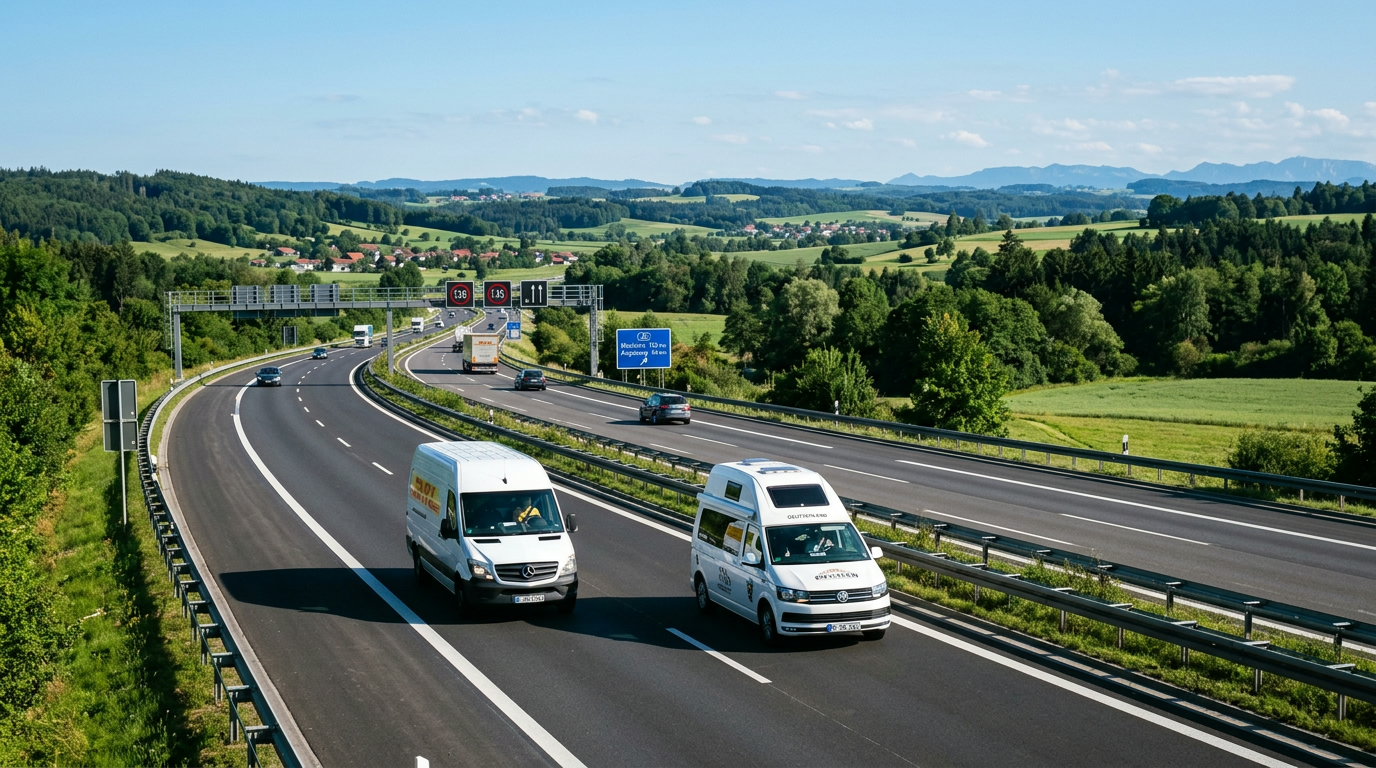 Transporter und Wohnmobil: Welche Mautpflicht gilt?