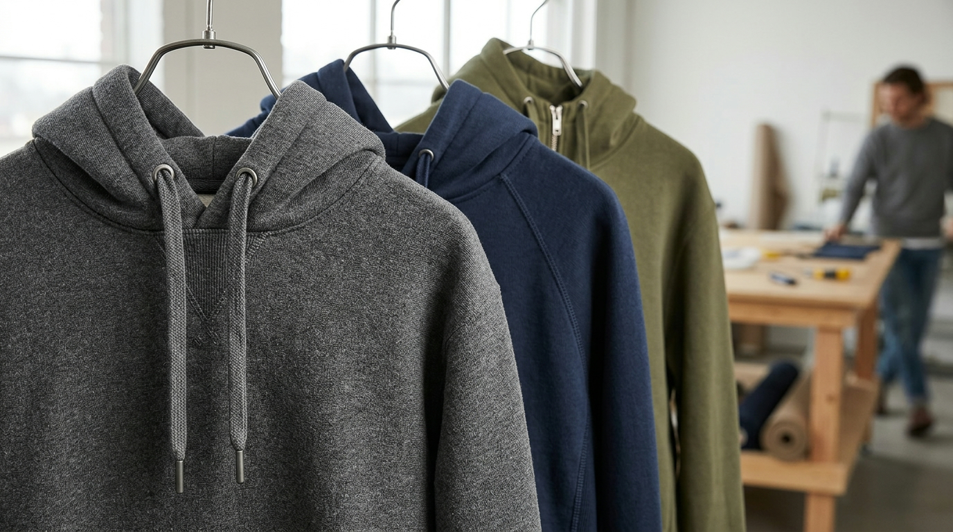 Types of Hooded Sweatshirts: Fits, Fabrics & Closures