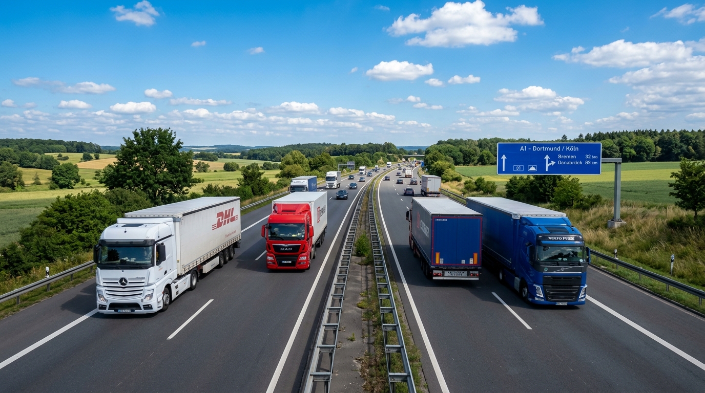 LKW-Maut auf der A1 – was Spediteure wissen müssen