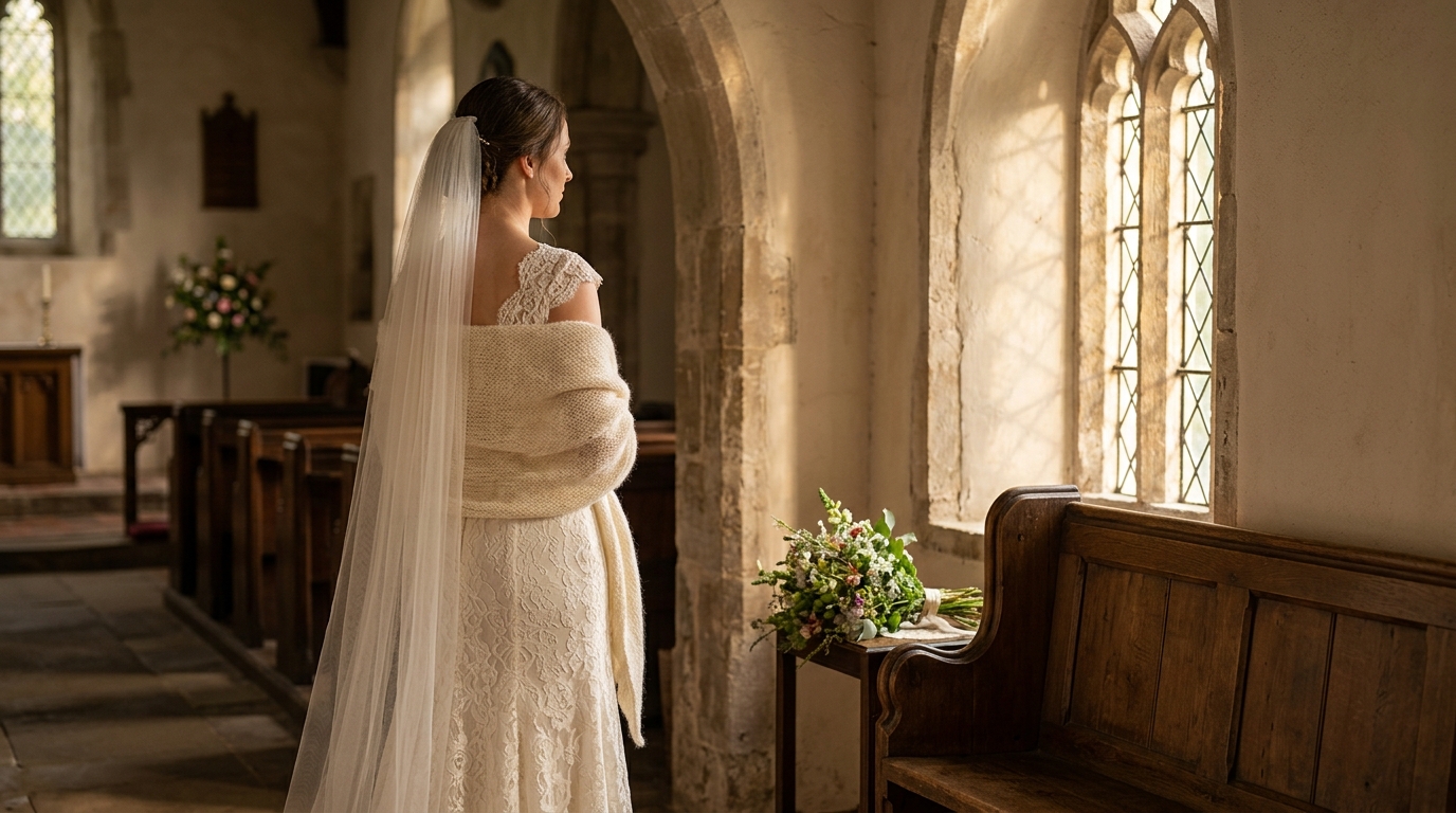 How to Cover Shoulders in a Wedding Dress: Layer Ideas