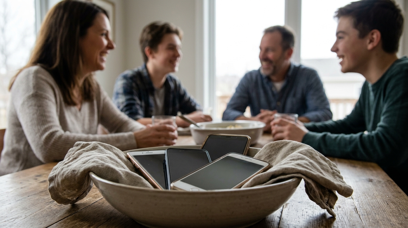 How Can We Stop Social Media From Taking Over Family Time?