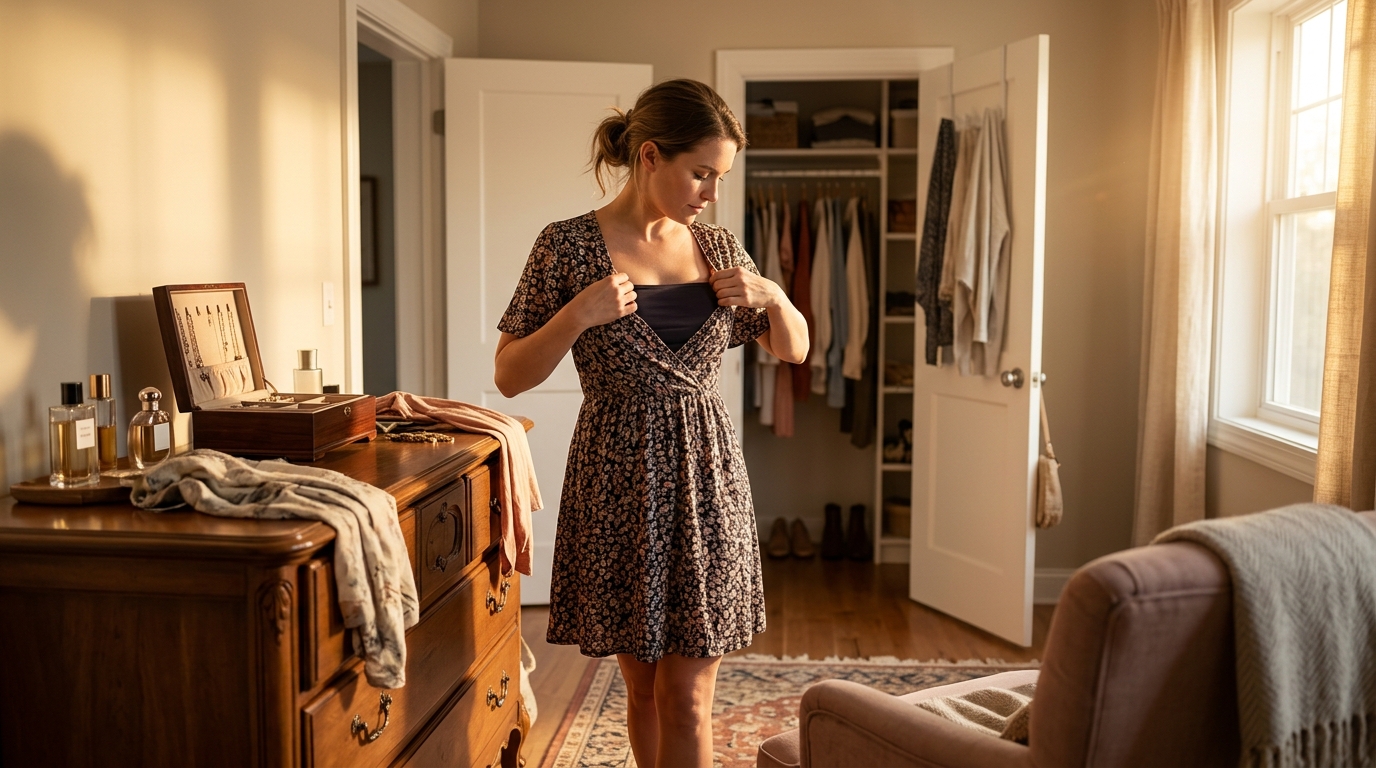 Dress Showing Too Much Cleavage? 5 Ways to Fix It
