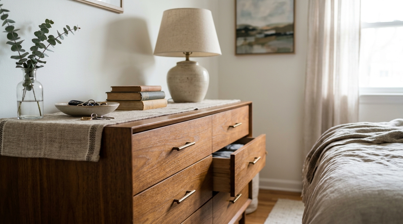 Dresser Colors in Style: Wood, Neutrals and More