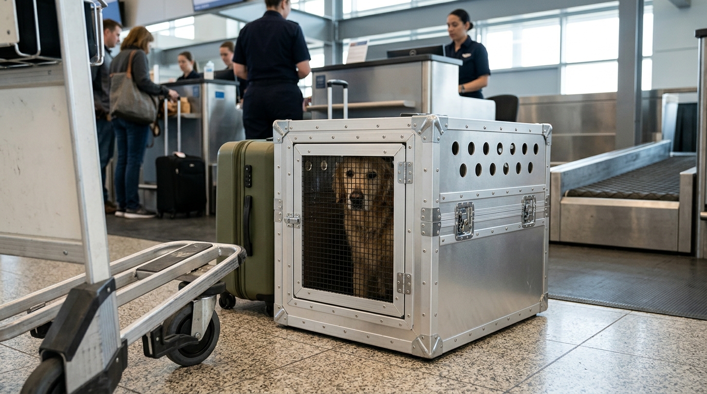 Can Collapsible Impact Dog Crates Fly? Airline Rules
