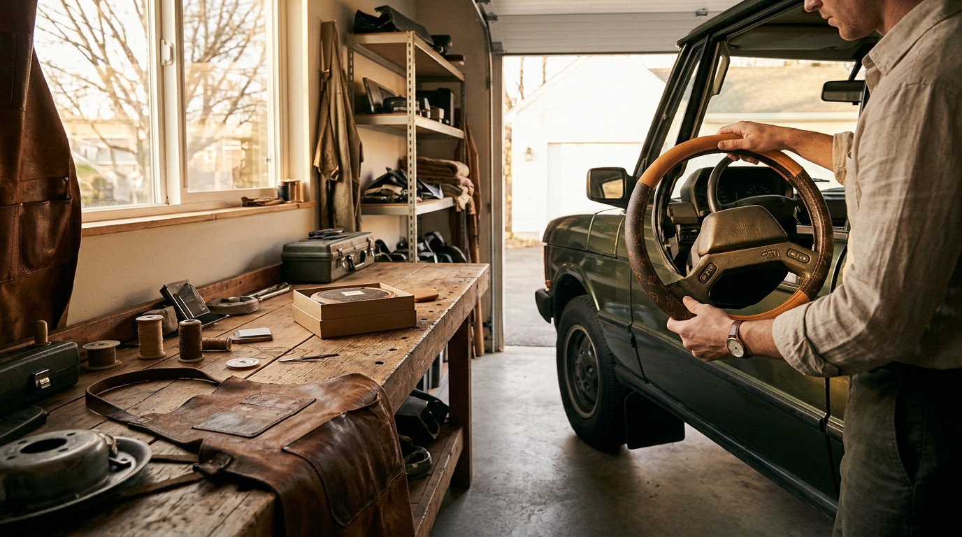 Where to Find a Louis Vuitton Steering Wheel Cover