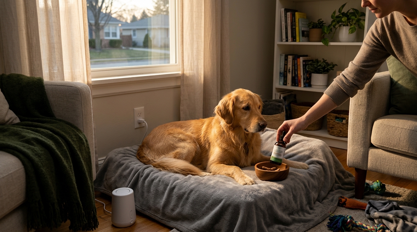 How to Calm Dogs During Fireworks: A Practical Guide