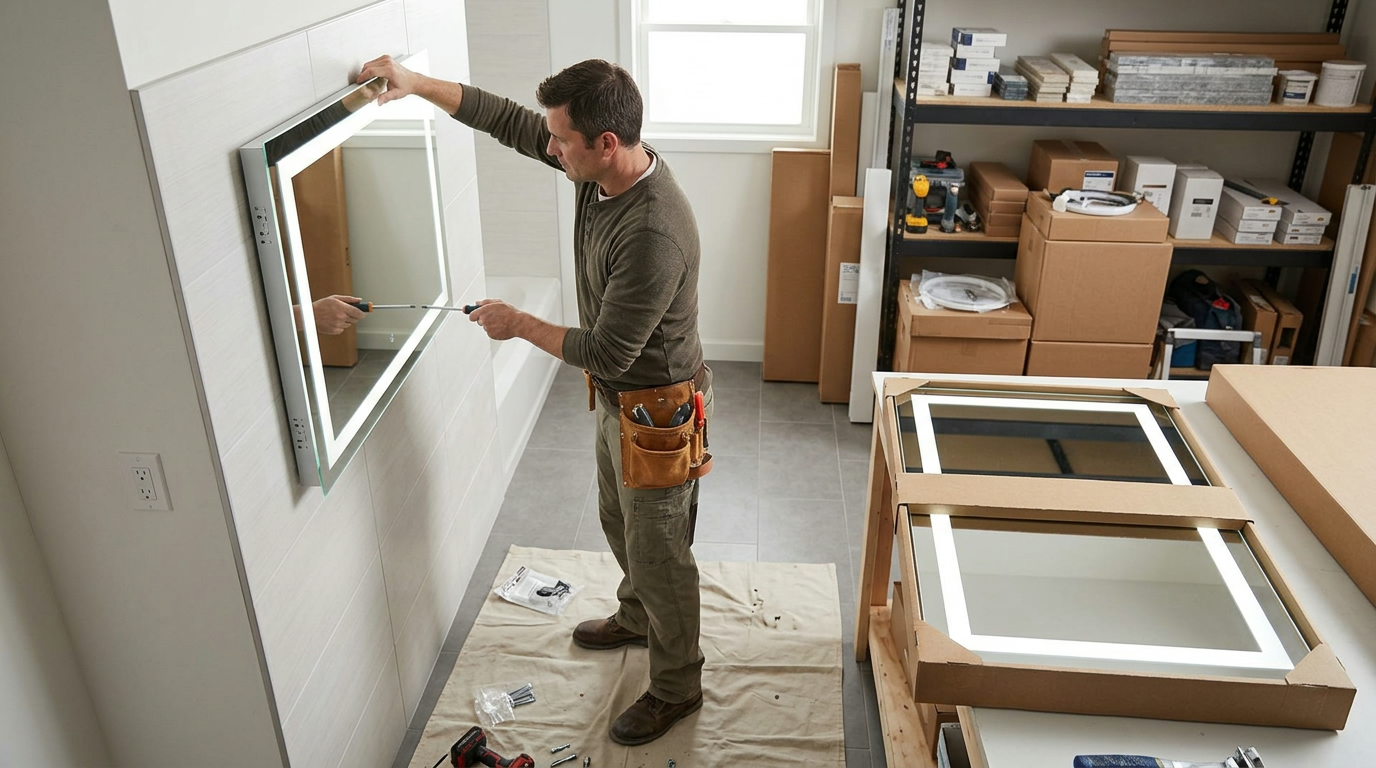Where to Find LED Vanity Mirrors for Your Bathroom