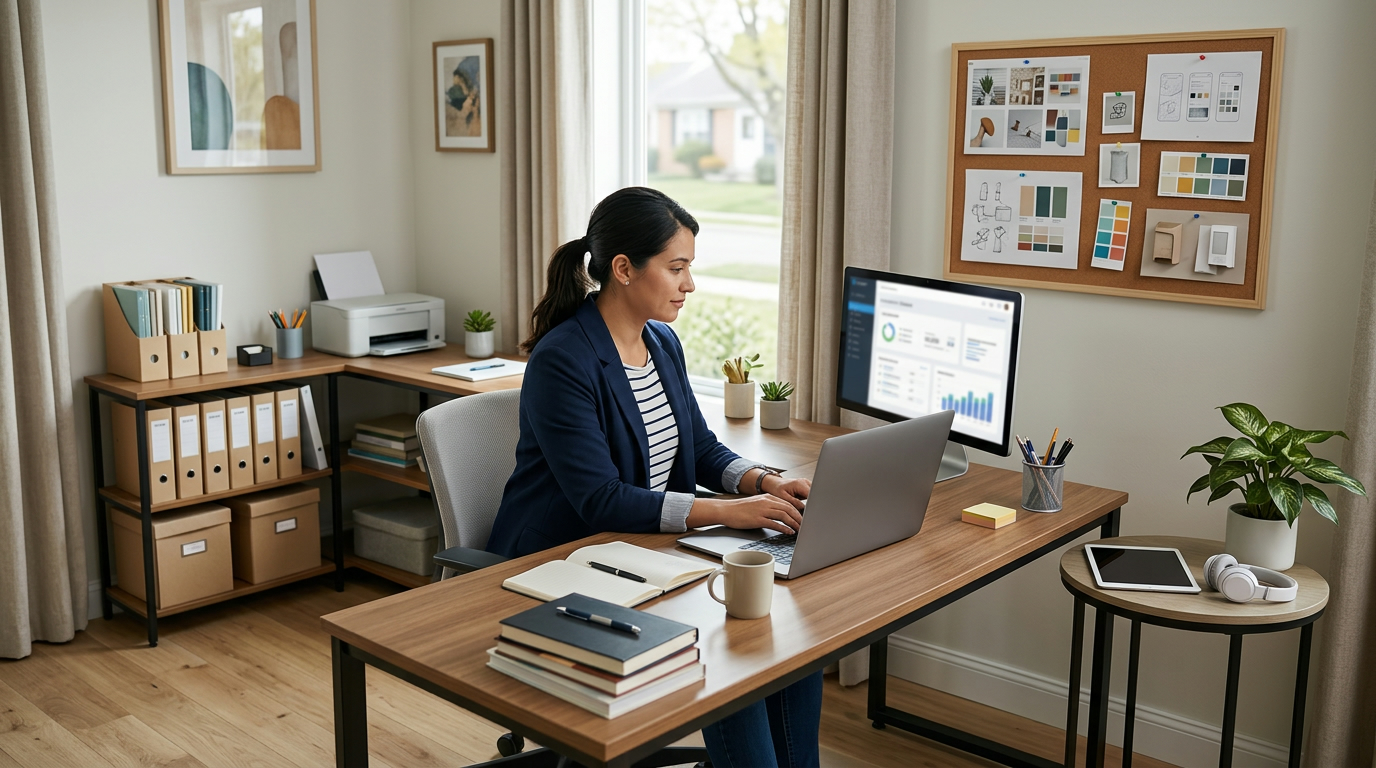 What Departments Are in the Home Office? Workspace Zones