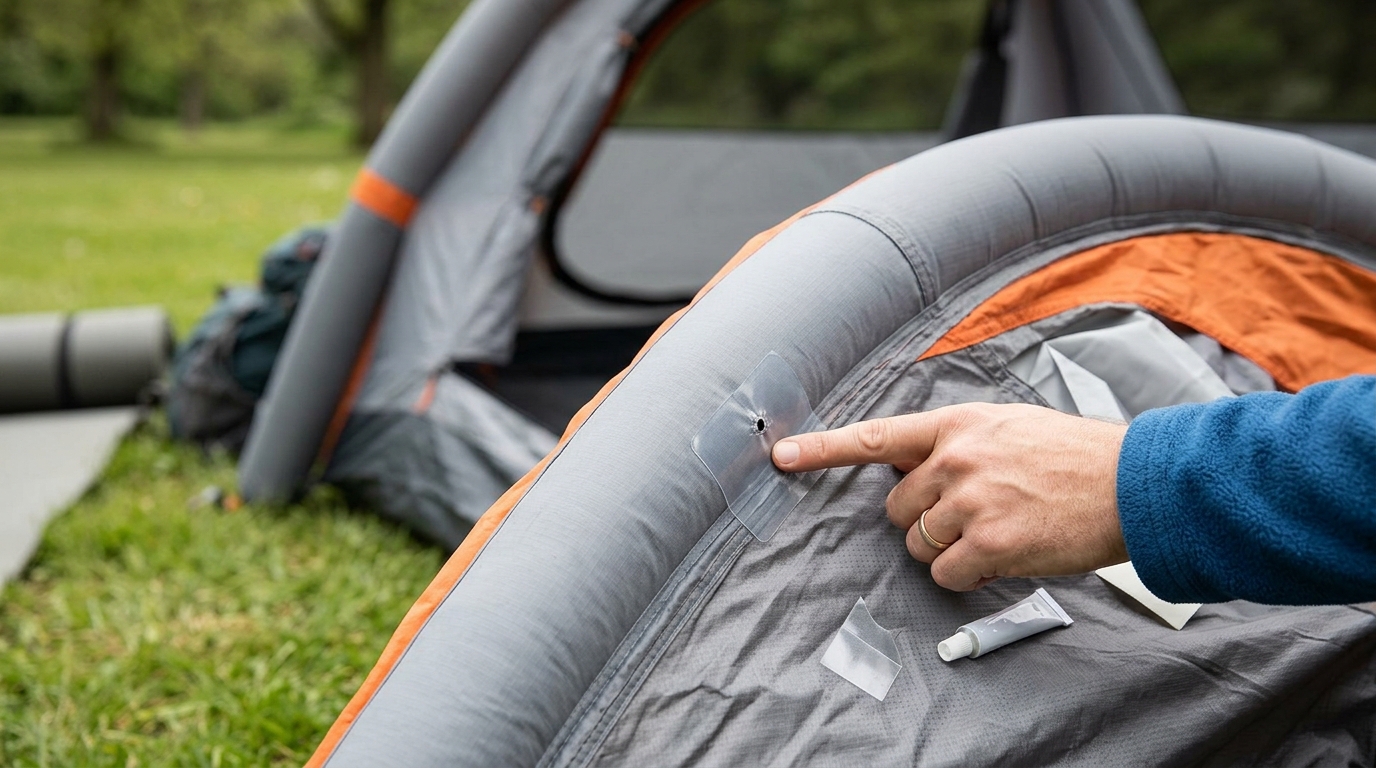 Do Inflatable Tents Get Holes Easily? Risks and Repairs