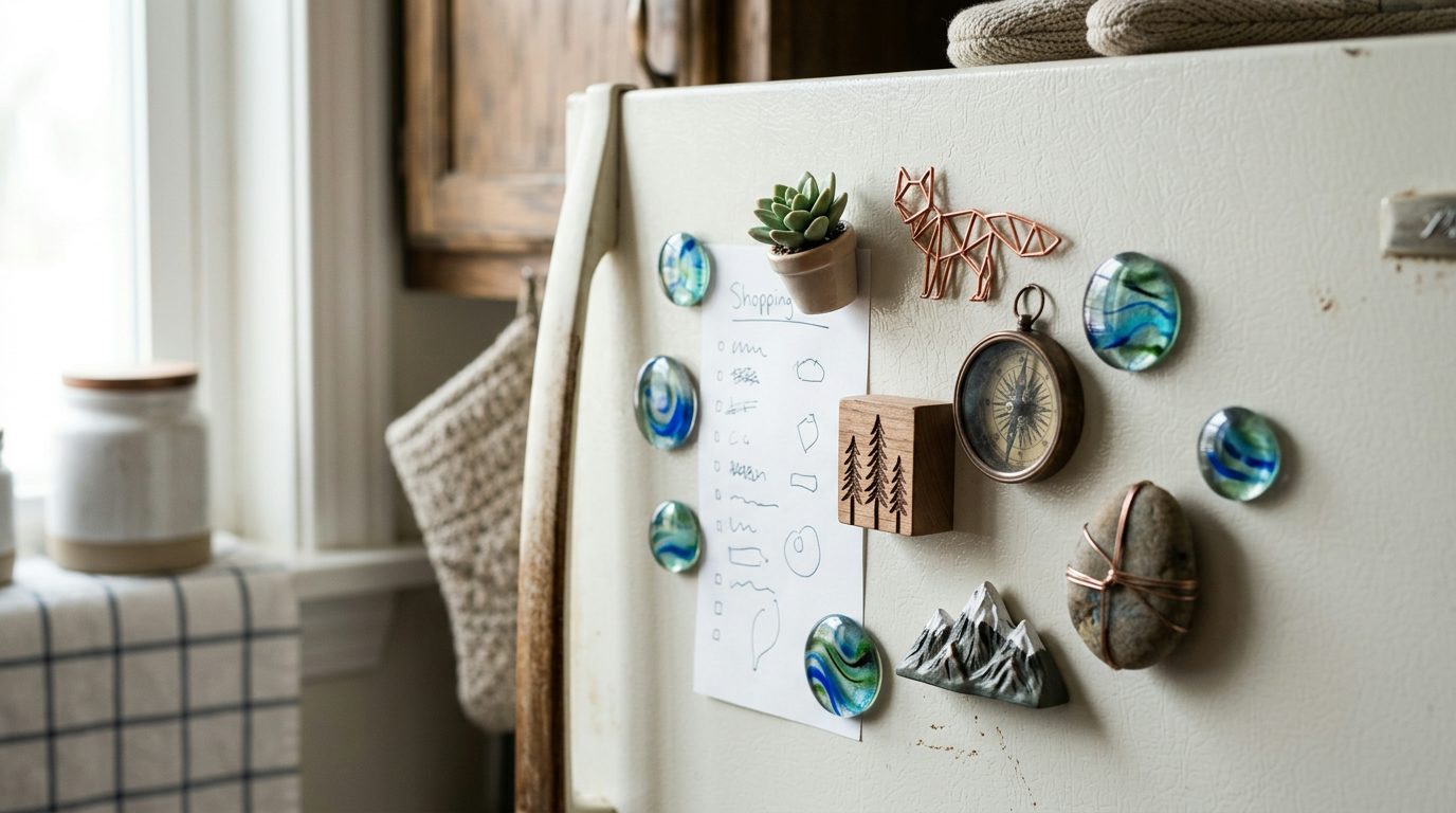 Cool Fridge Magnet Ideas: Shapes, Souvenirs & More