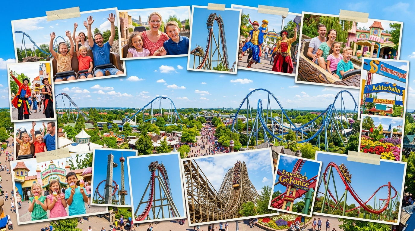 Top 10 Freizeitparks in Deutschland 2025
