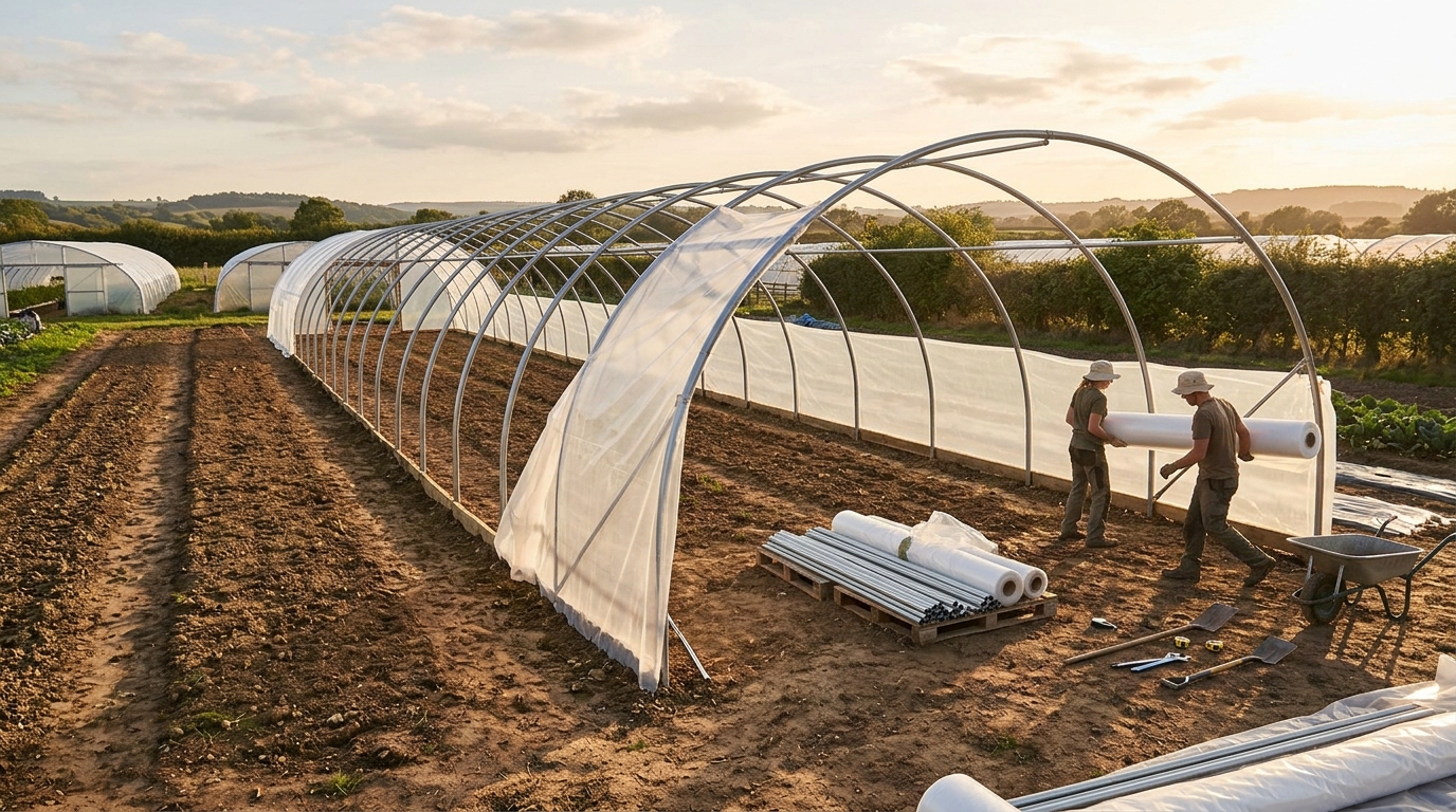 How Long Do Tunnel Greenhouses Last? Cover & Frame