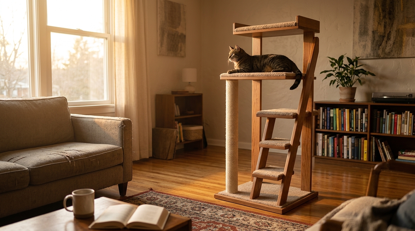 Build a Basic Cat Tree: Simple Step-by-Step Plan