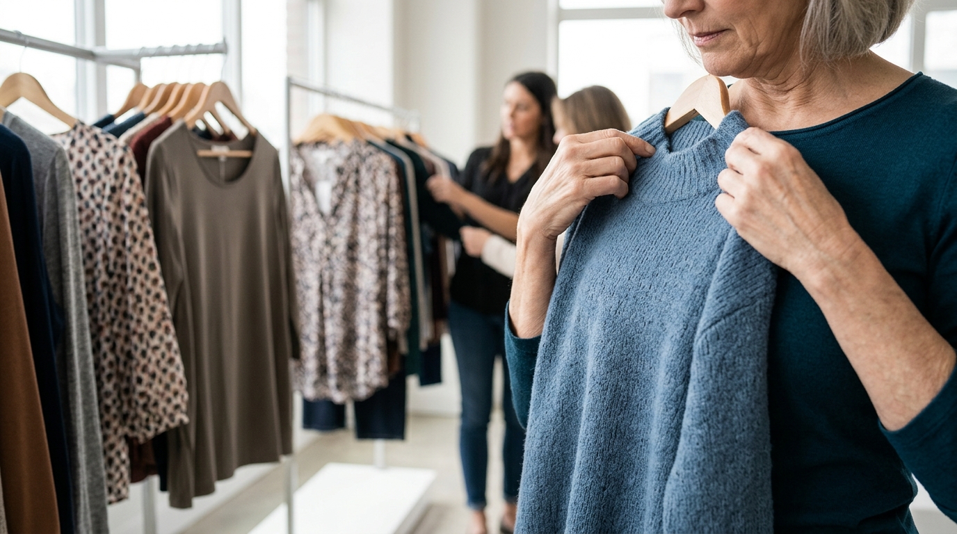Best Tops for Women Over 60: Fit, Fabric & Styling