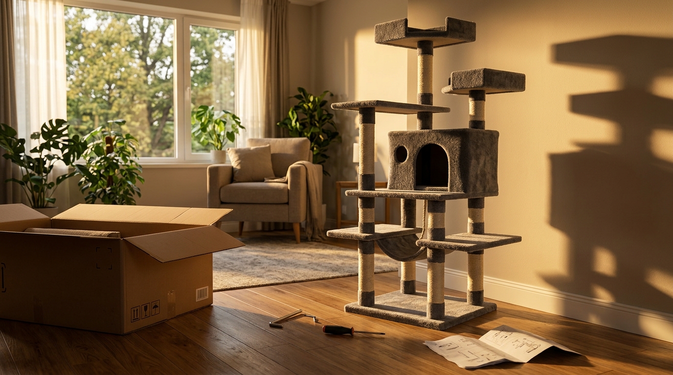 Choosing the Best Cat Tree: Size, Stability and Style