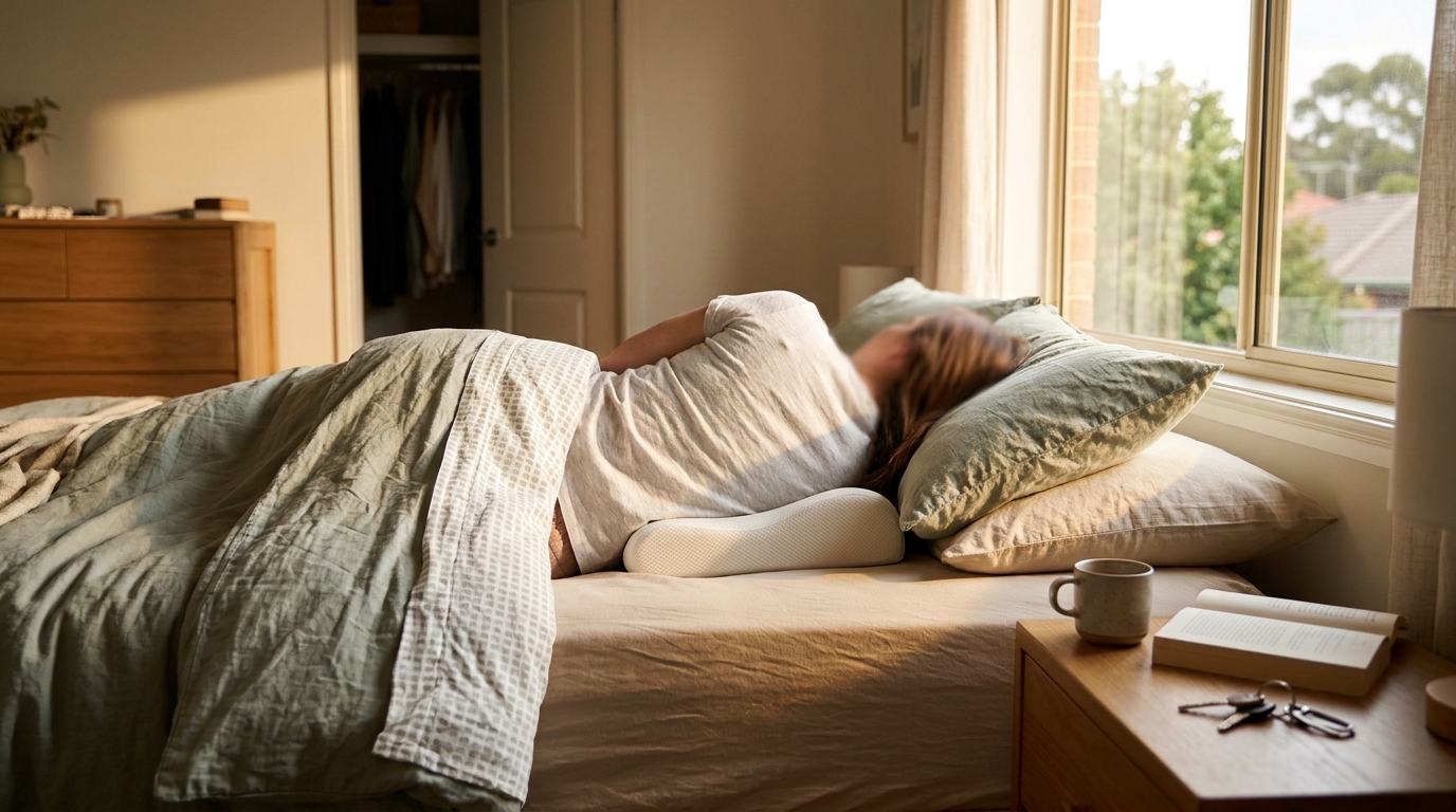 Sleeping With a Lumbar Pillow: When It Helps