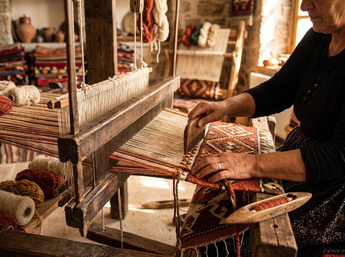 The Ancient Rhythm of the Kilim Loom