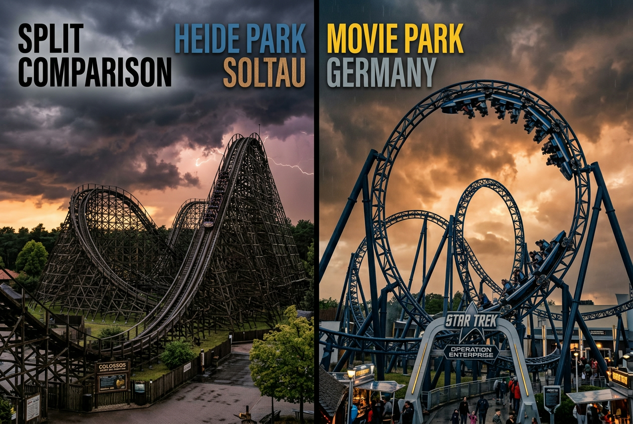 Heide Park vs. Movie Park: Welcher lohnt sich mehr?