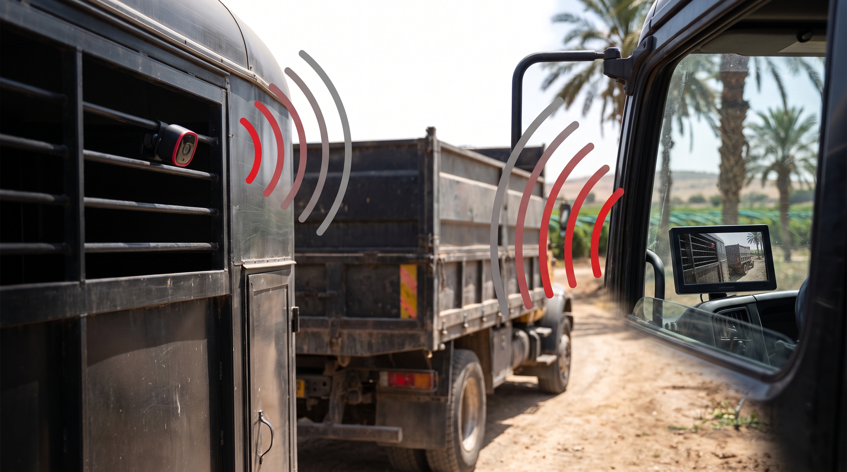 אנטנה חיצונית למוביל סוסים לעקיפת חסימת מתכת