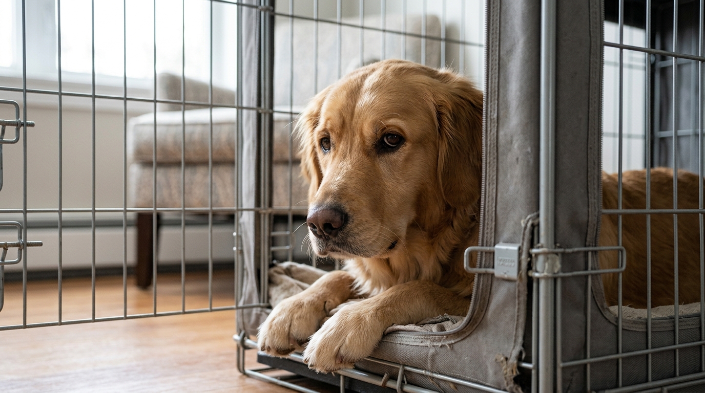 Why Your Dog Suddenly Dislikes Her Crate